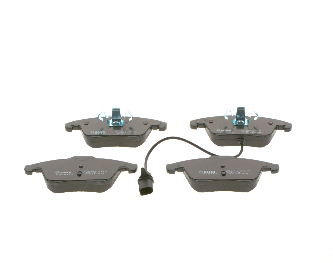 Тормозные колодки Bosch 0986494538