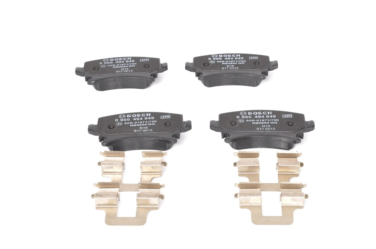 0986494649 Bosch Колодки тормозные дисковые комплект
