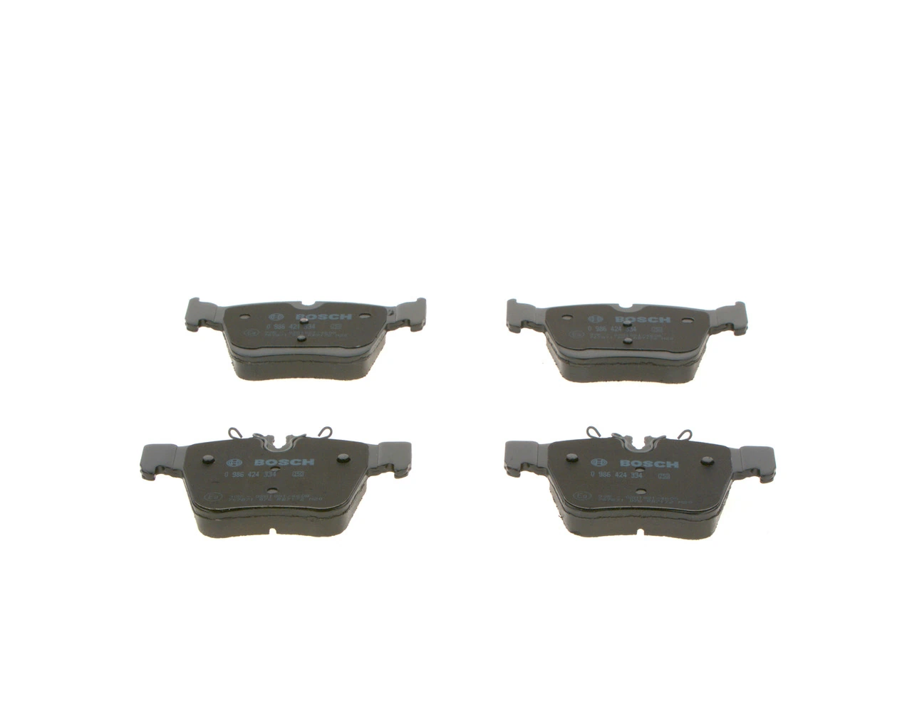 Задние дисковые колодки Bosch 0986424334