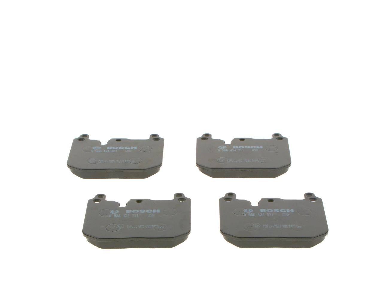 Тормозные колодки Bosch 0986424331