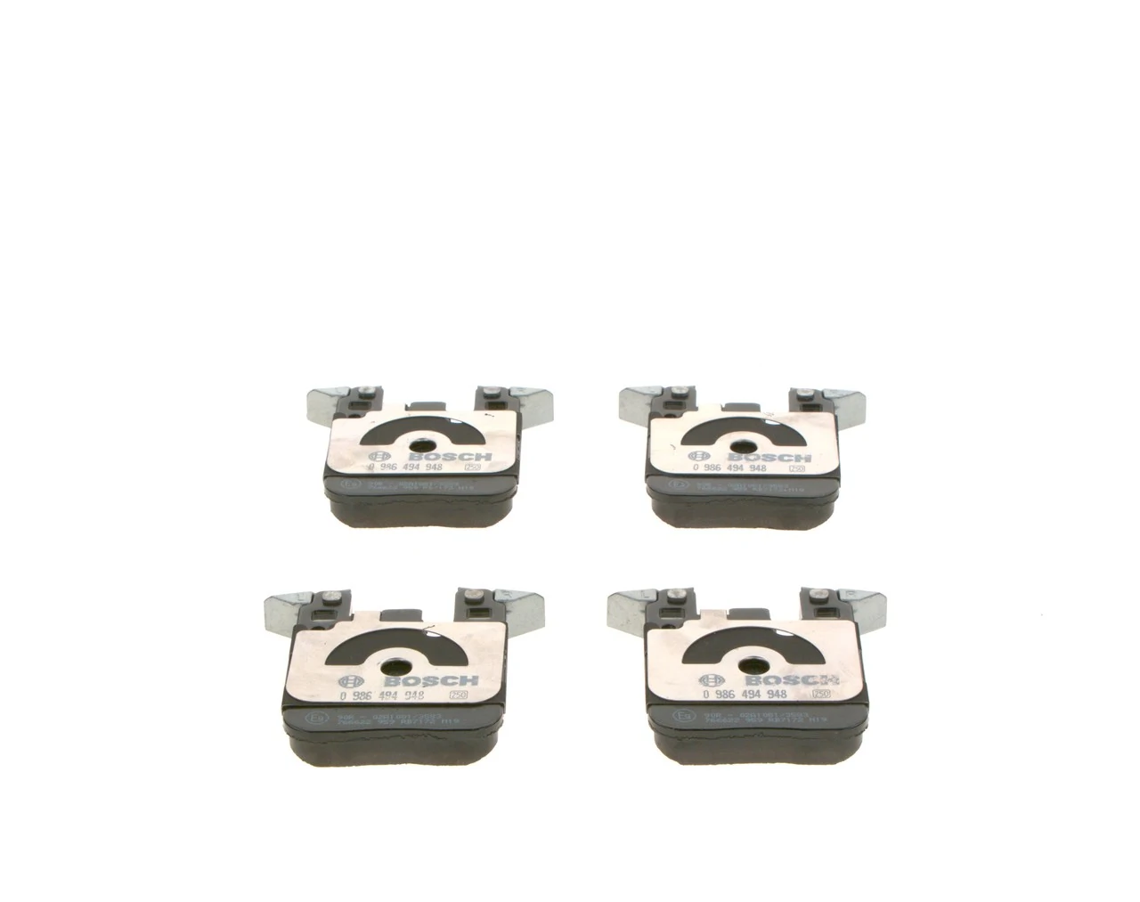 Колодки дисковые  Bosch 0986494948 цена, от 58.37 USD