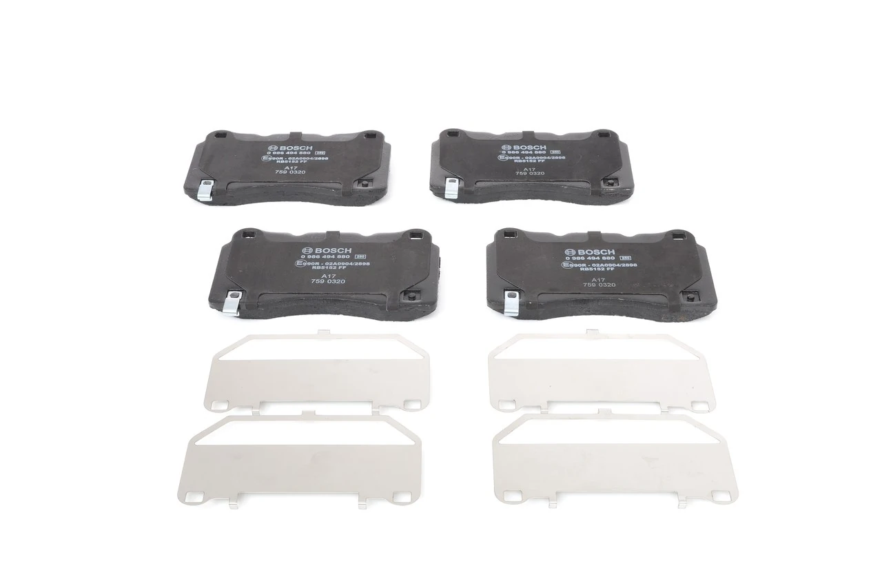 Передние тормозные колодки 0986494880 Bosch