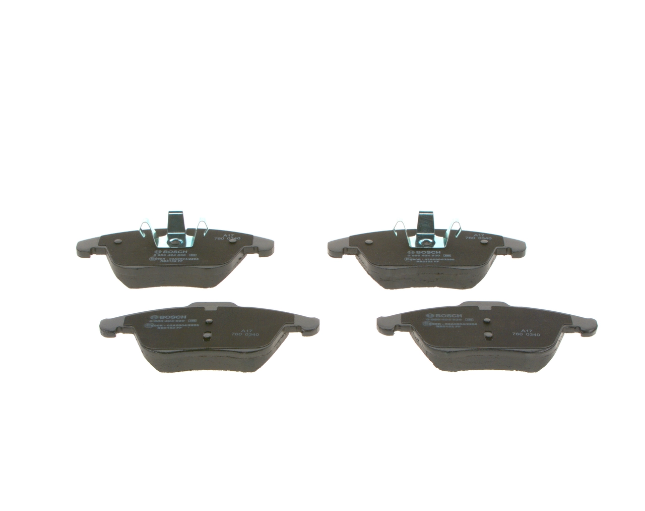 Купить 0986494830 Bosch Колодки тормозные