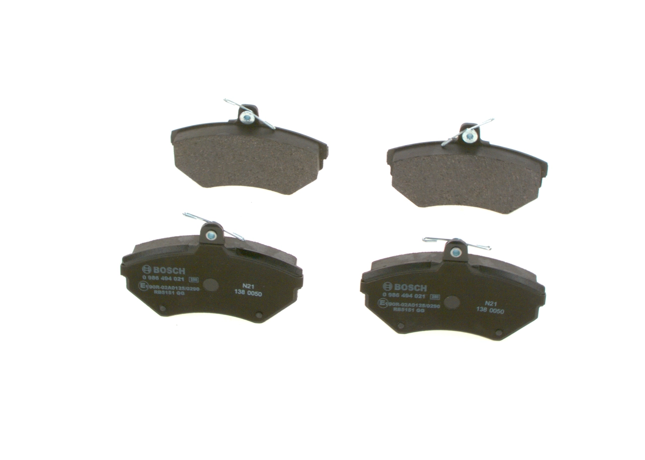Колодки Bosch 0986494021 цена, от 29.41 USD