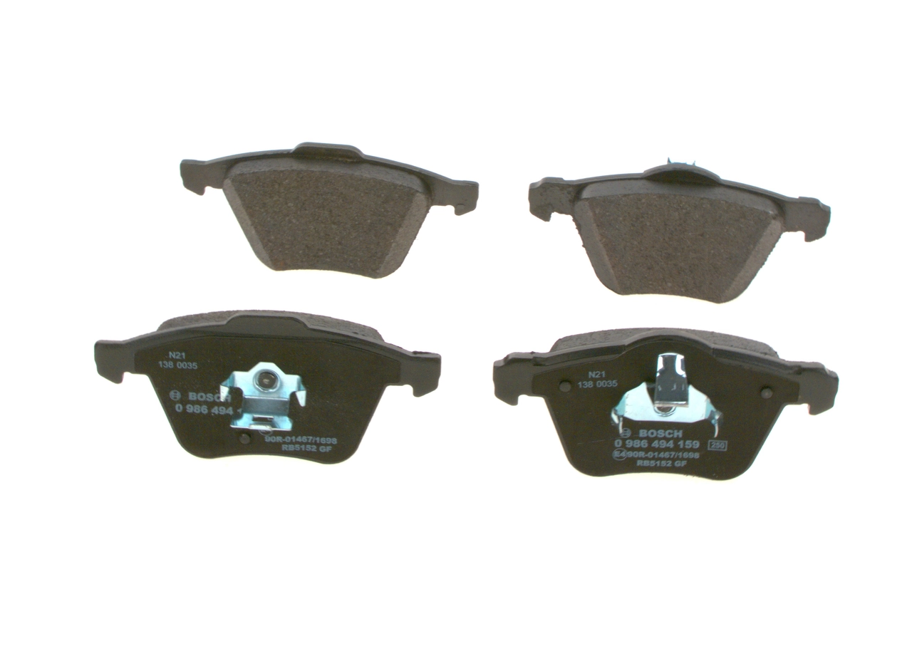Купить 0986494159 Bosch Колодки тормозные