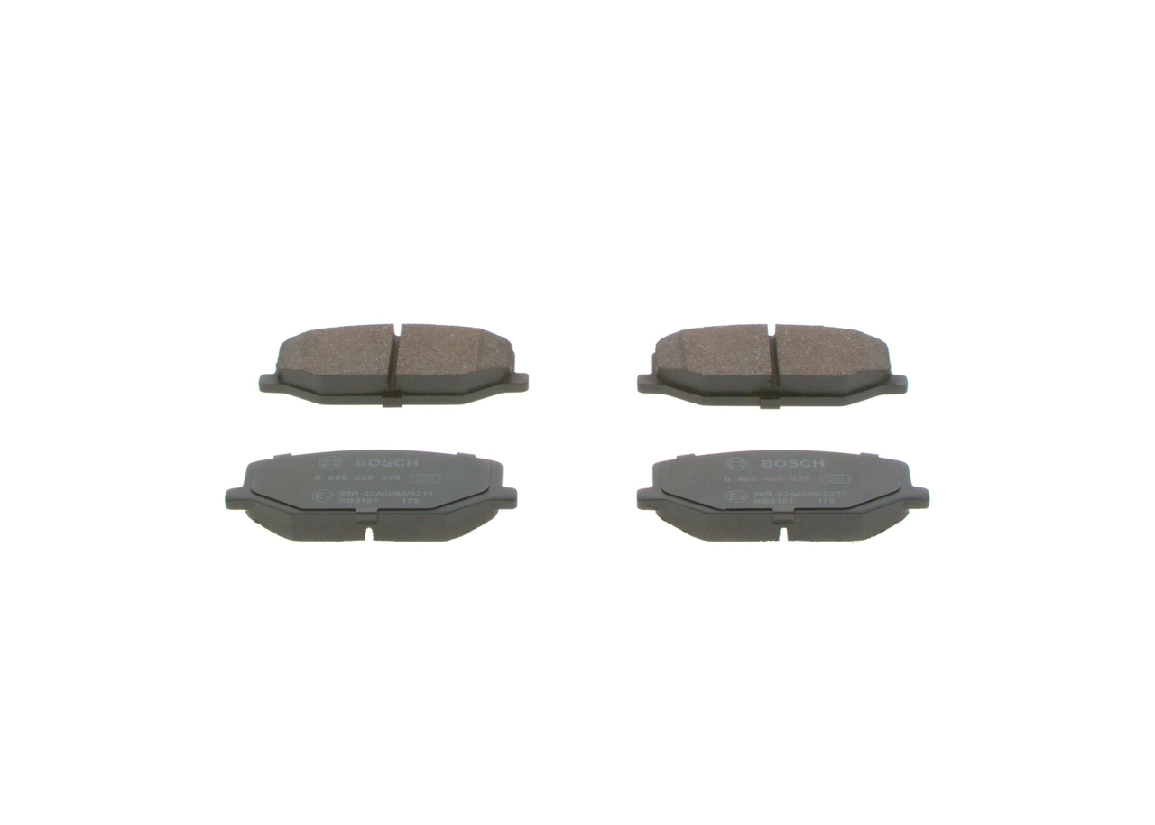 0986460935 Bosch Колодки передние
