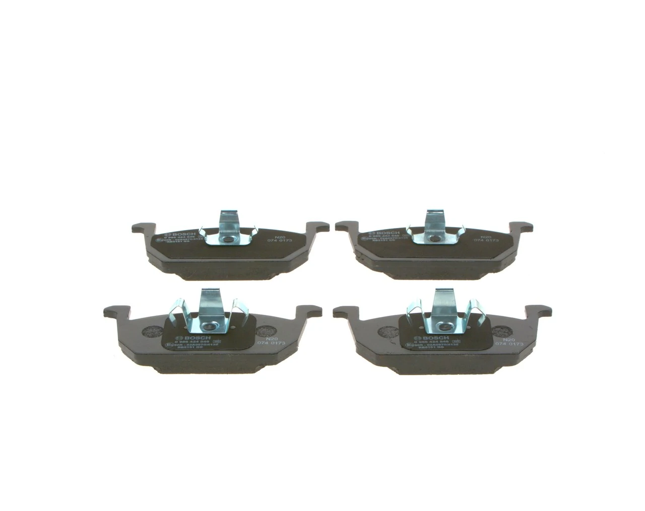 0986424846 Bosch Колодки передние