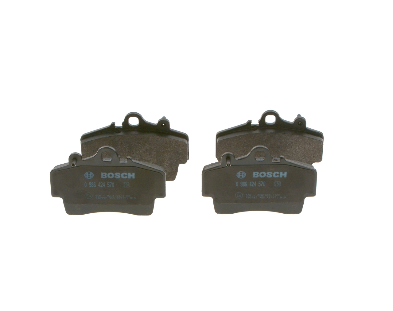 Тормозные колодки Bosch 0986424570