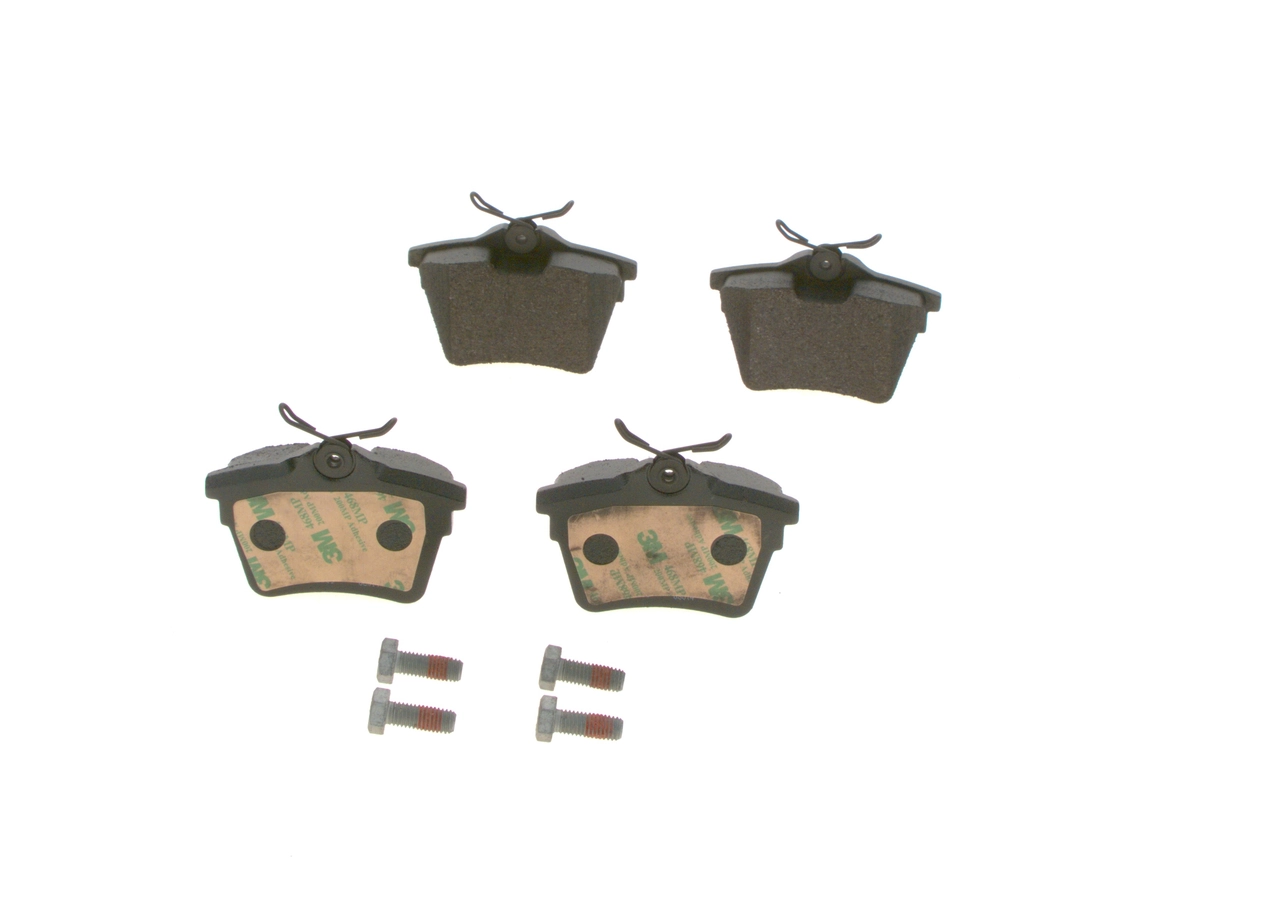 Купить 0986494095 Bosch Колодки тормозные задние, дисковые