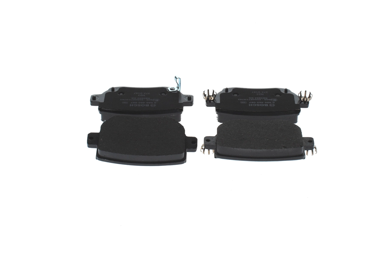 Купить 0986460087 Bosch Колодки тормозные задние, дисковые