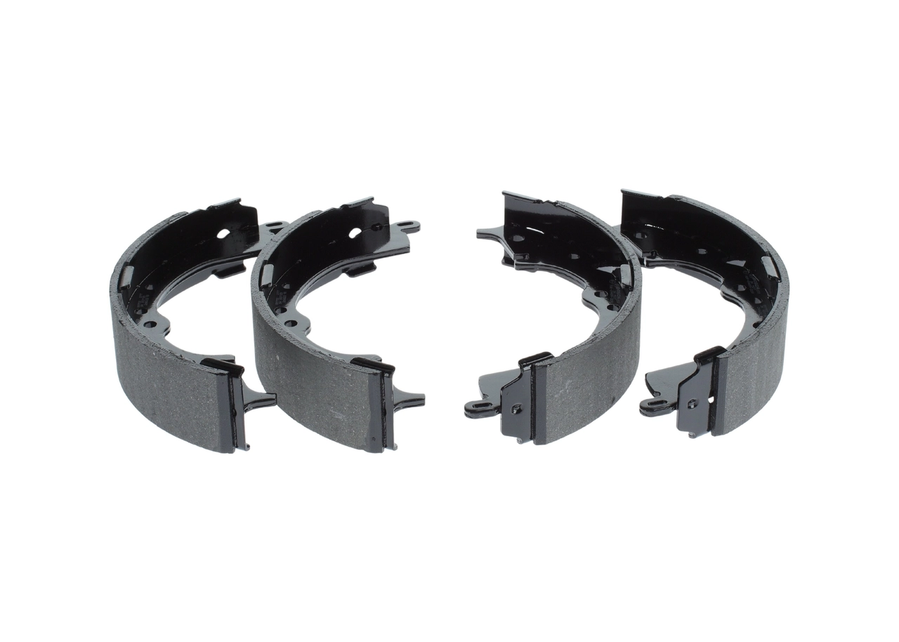 Купить 0986487744 Bosch Задние барабанные тормозные колодки