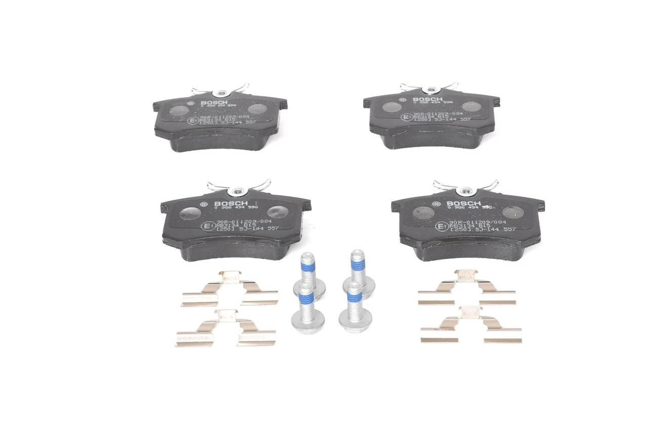 Задние тормозные колодки 0986494596 Bosch