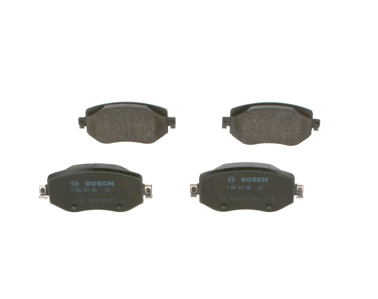 Передние тормозные колодки 0986424386 Bosch