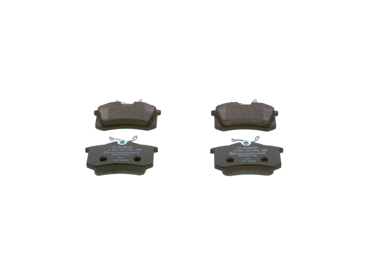 Колодки дисковые  Bosch 0986494399 цена, от 21.04 USD