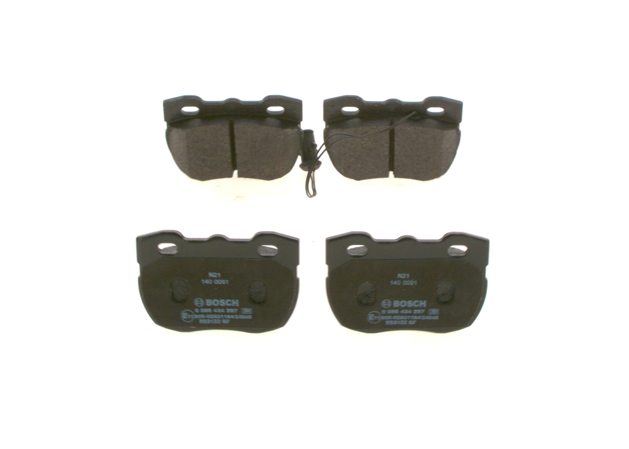 Передние тормозные колодки 0986424287 Bosch