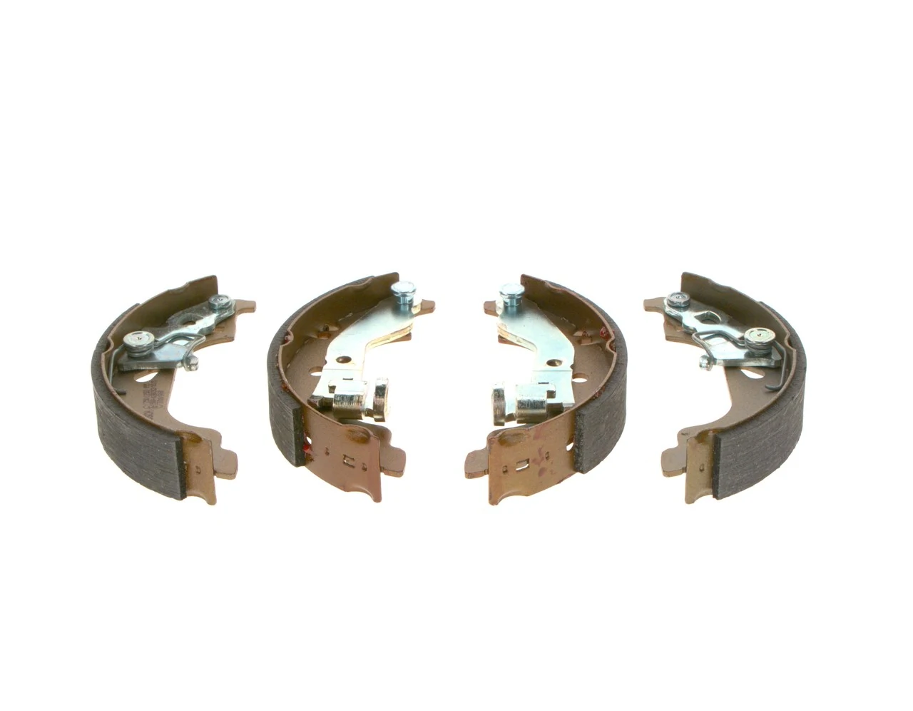 Купить 0986487597 Bosch Задние барабанные тормозные колодки