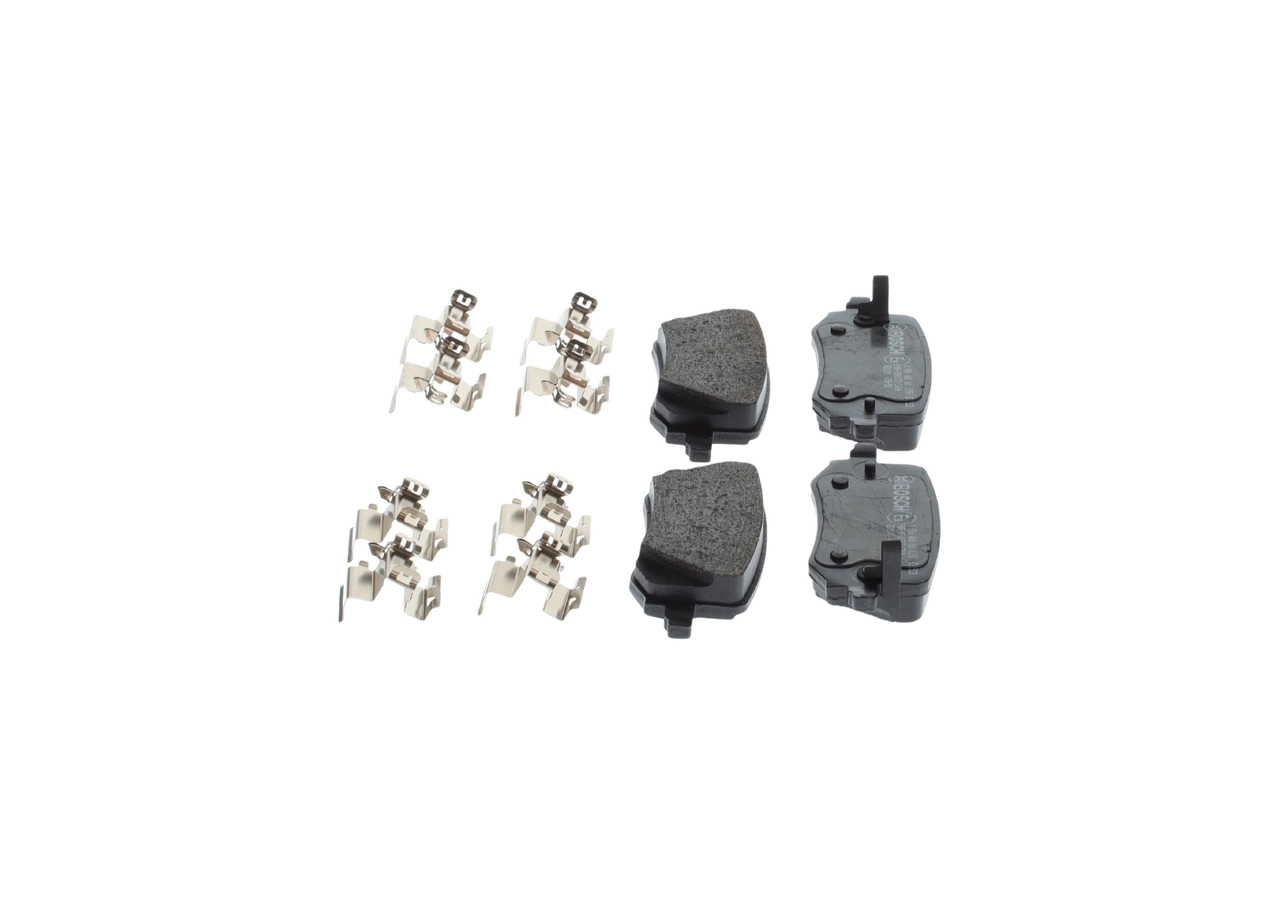 0986460161 Bosch Колодки тормозные дисковые комплект