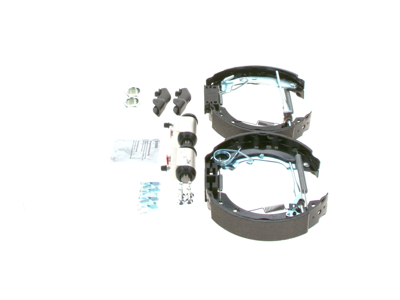 Купить 0204114613 Bosch Задние барабанные тормозные колодки