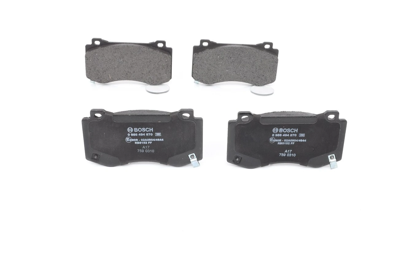 Купить 0986494870 Bosch Колодки тормозные
