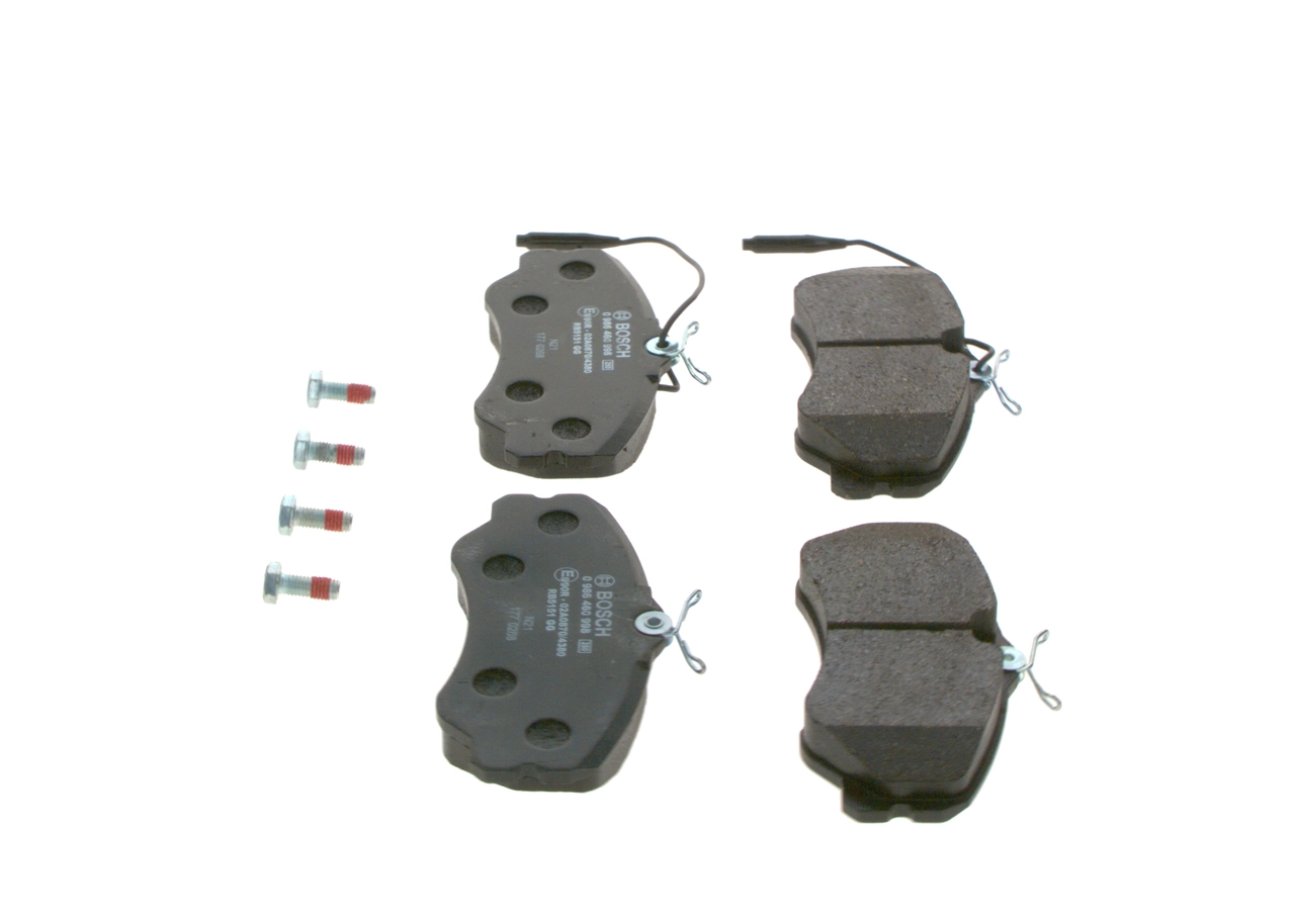 0986460998 Bosch Колодки передние