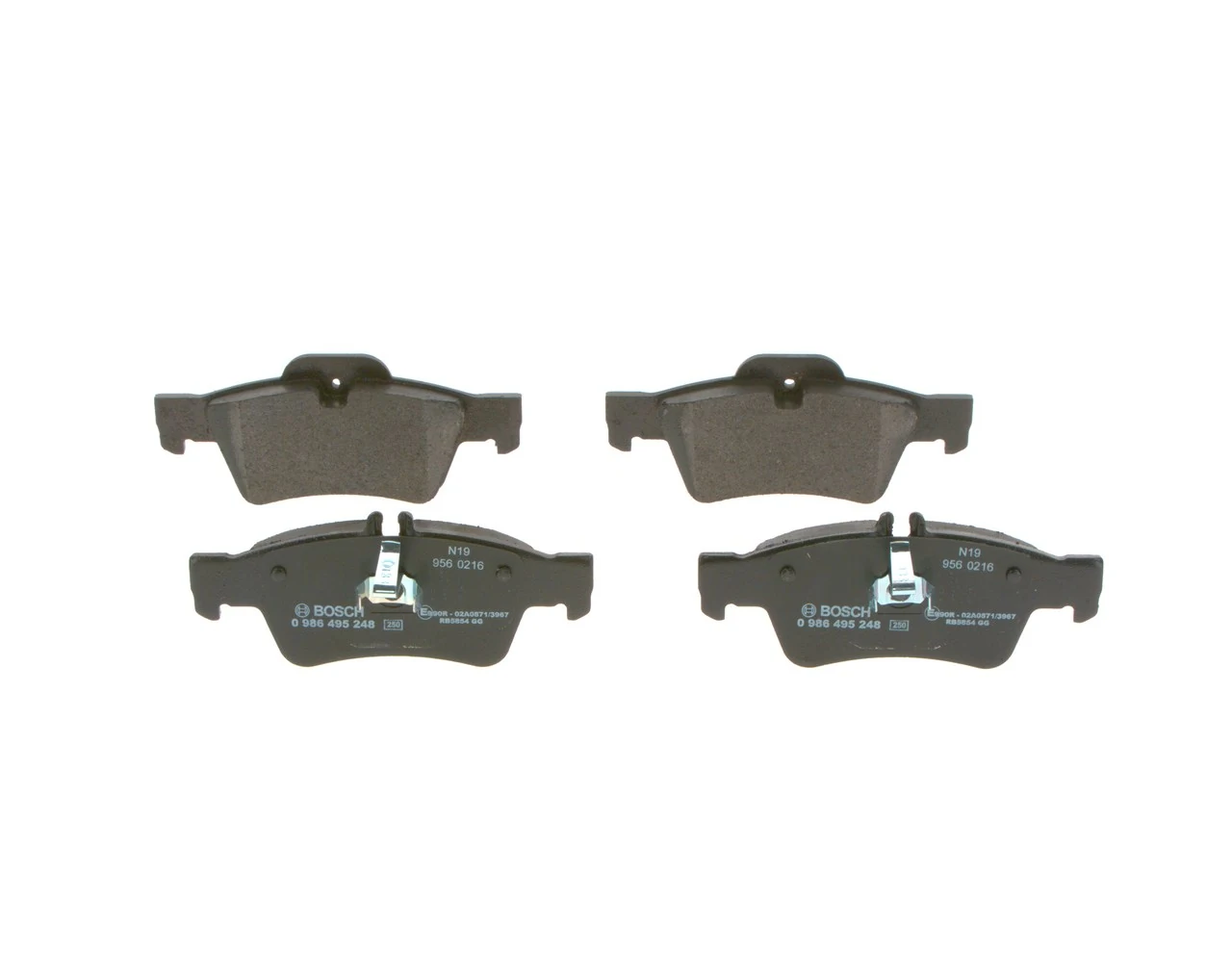Колодки дисковые  Bosch 0986495248 цена, от 24.68 USD