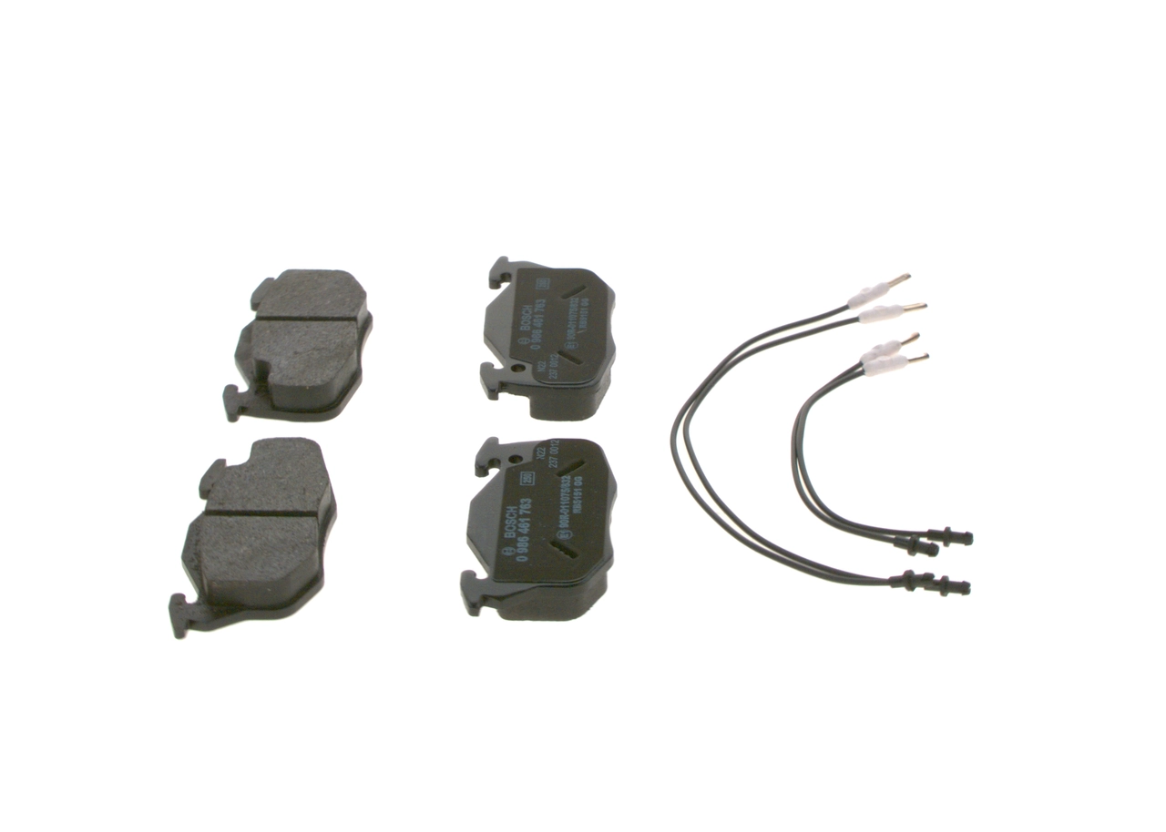 Купить 0986461763 Bosch Колодки тормозные