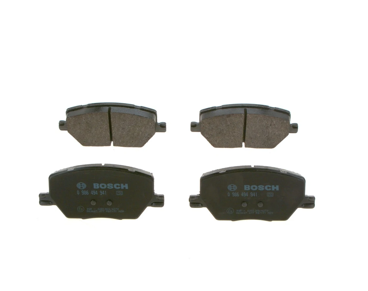 0986494941 Bosch Колодки передние