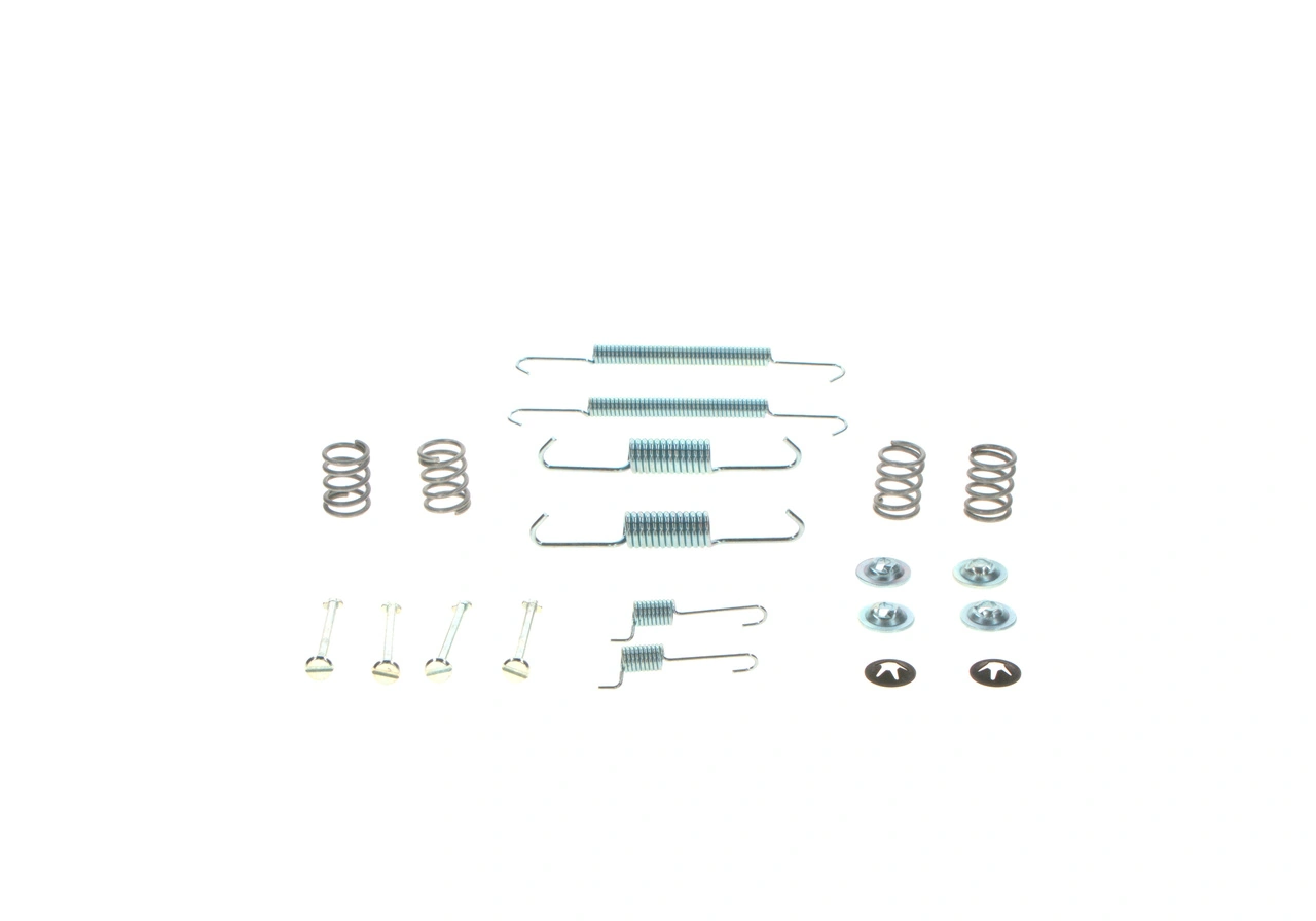 Купить 1987475420 Bosch Монтажный комплект задних барабанных колодок