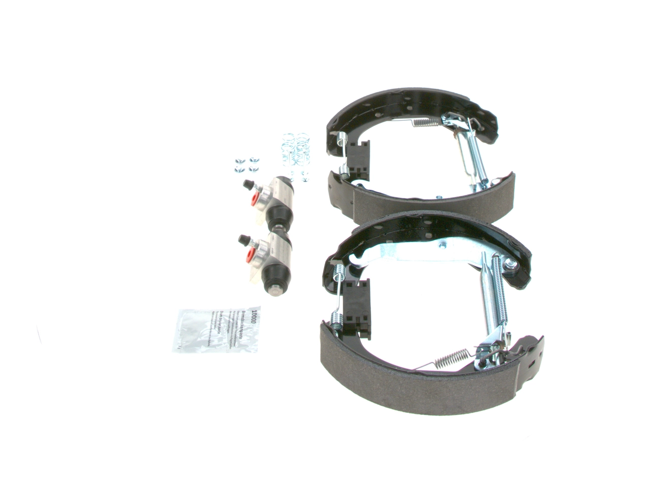 Купить 0204114633 Bosch Задние барабанные тормозные колодки