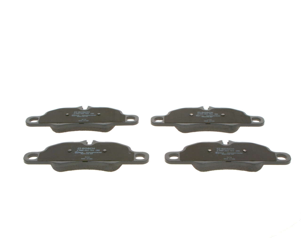 Передние тормозные колодки 0986494784 Bosch
