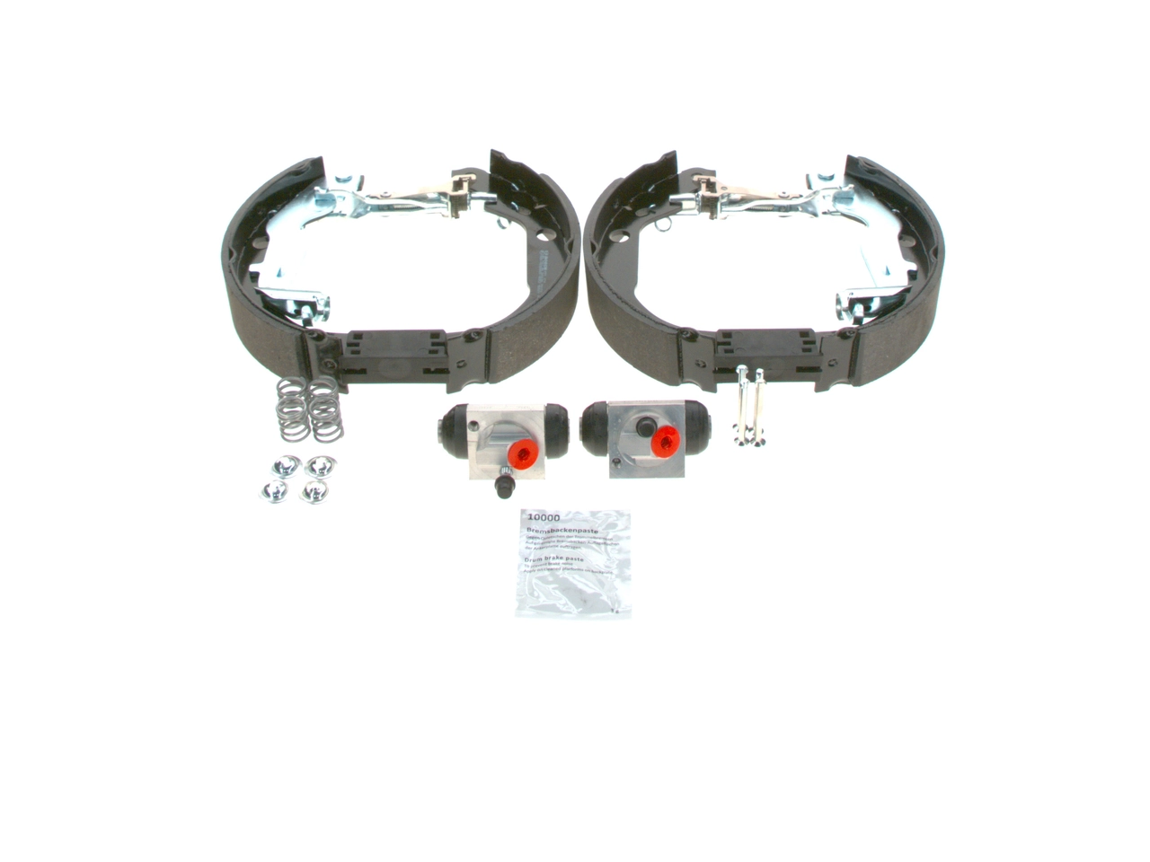 Купить 0204114684 Bosch Задние барабанные тормозные колодки