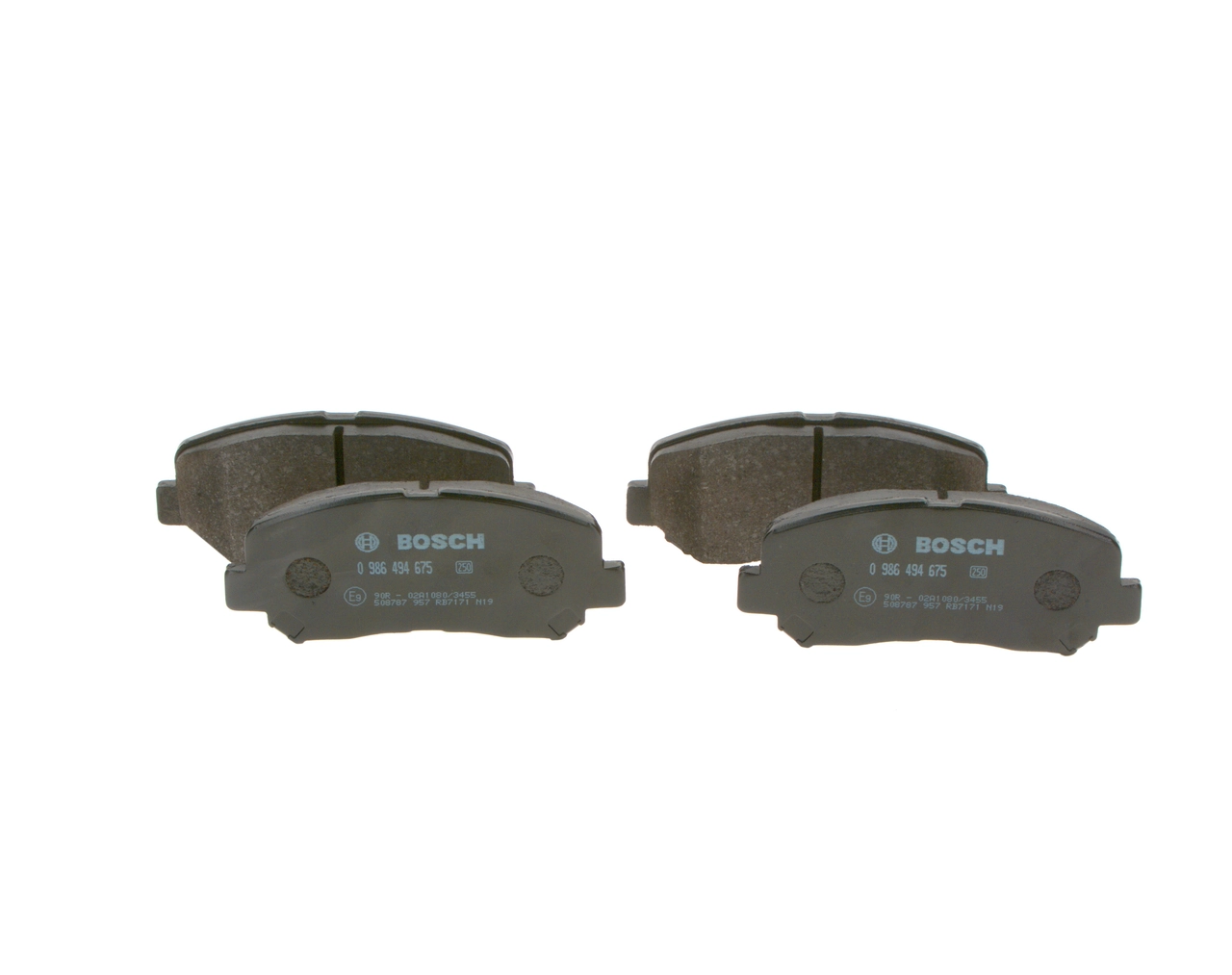 Передние тормозные колодки 0986494675 Bosch