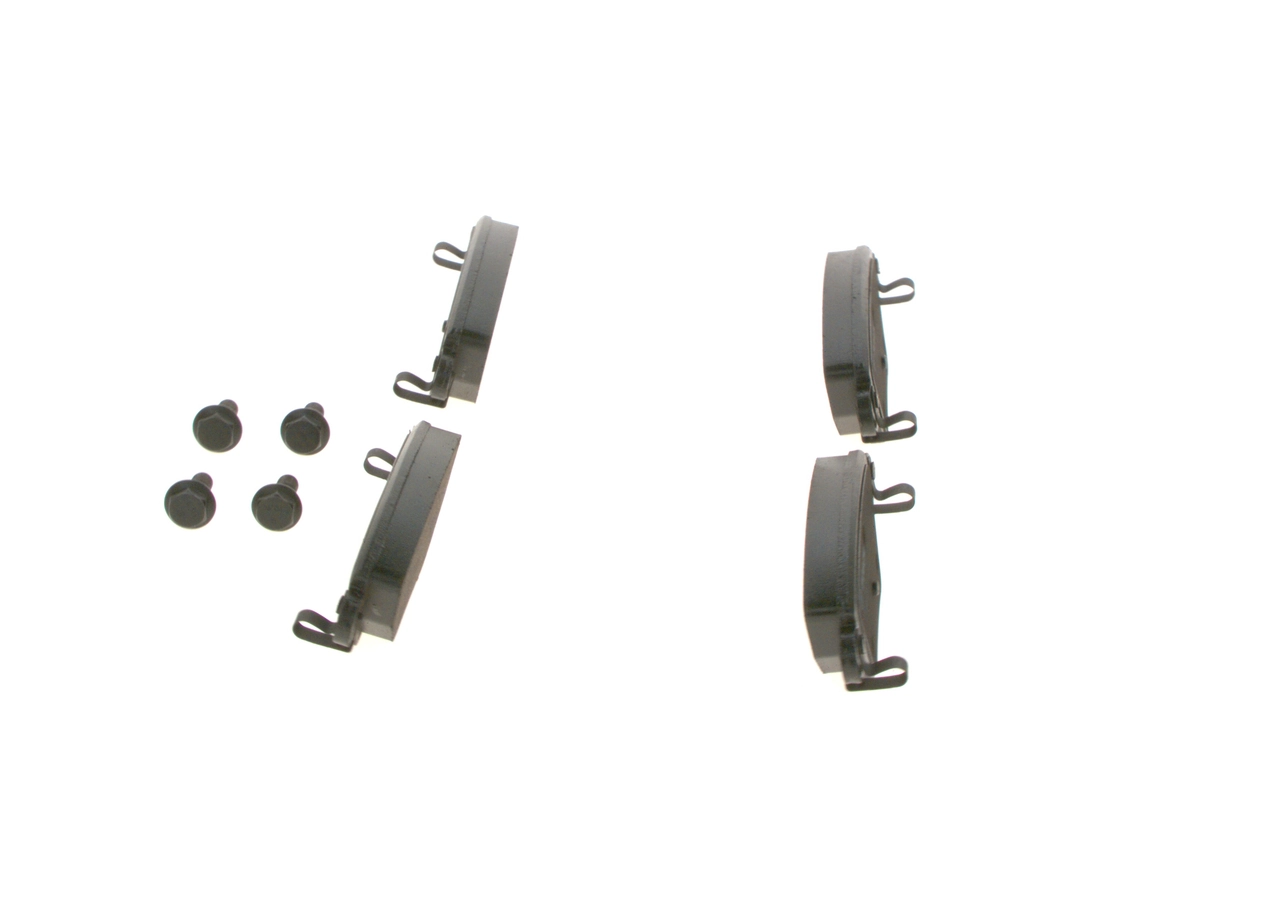 Купить 0986494046 Bosch Колодки тормозные задние, дисковые