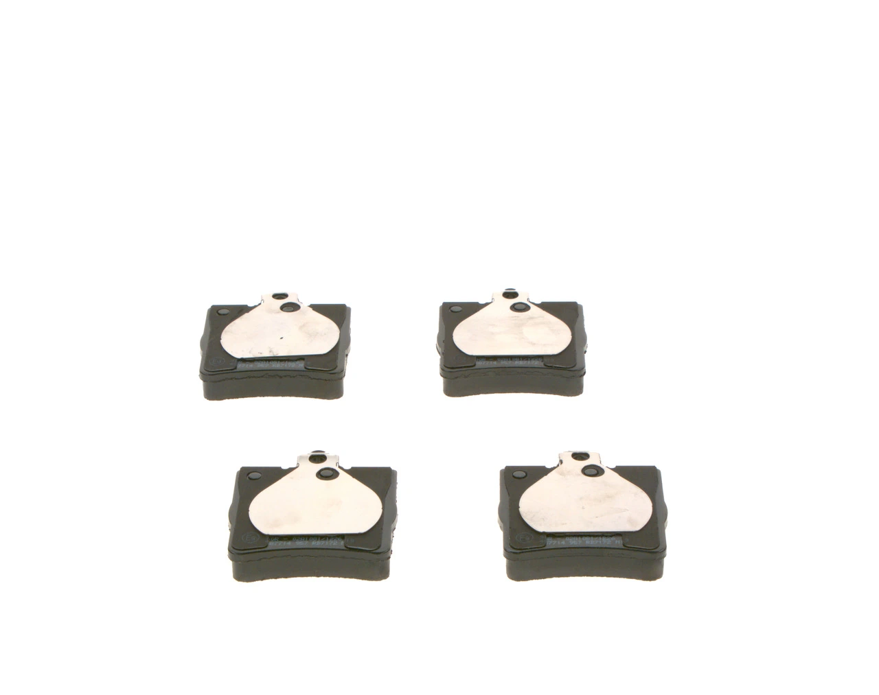Купить 0986495080 Bosch Колодки тормозные задние, дисковые