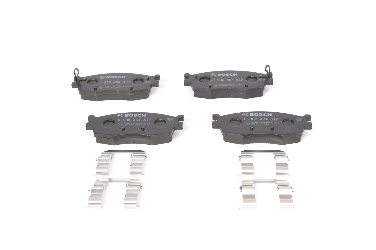 0986494617 Bosch Колодки передние
