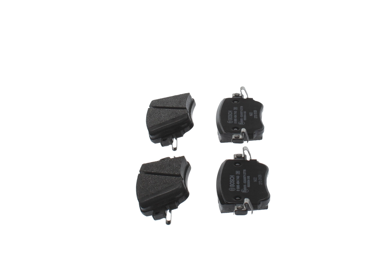 0986494743 Bosch Колодки тормозные дисковые комплект