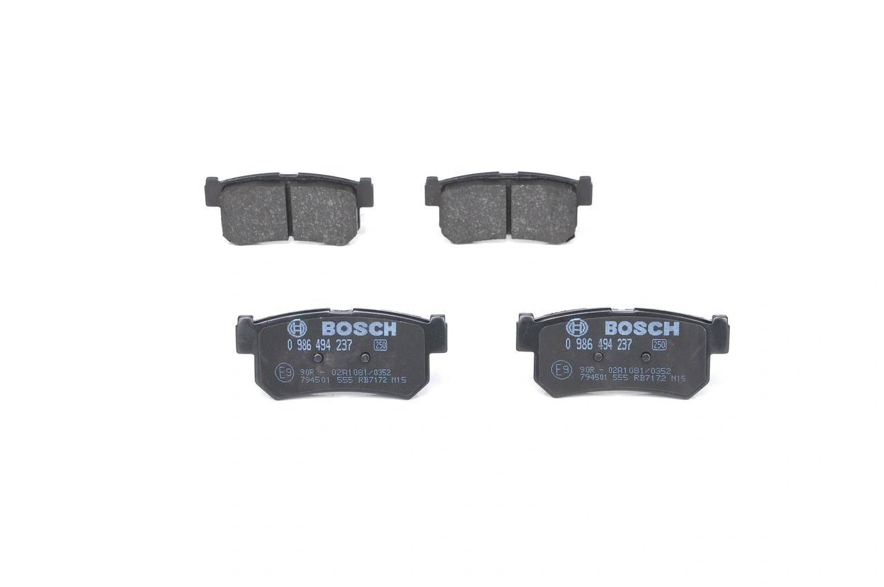 Задние дисковые колодки Bosch 0986494237