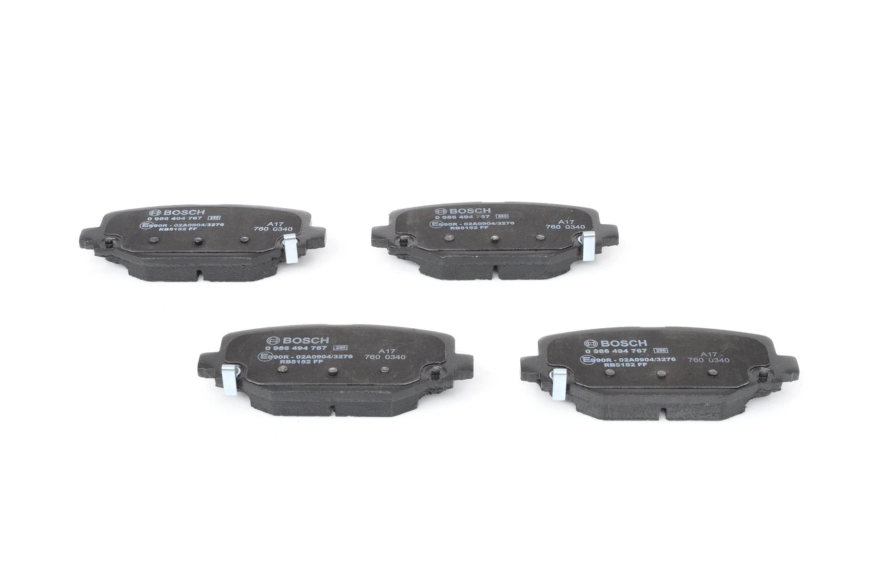 Задние дисковые колодки Bosch 0986494767