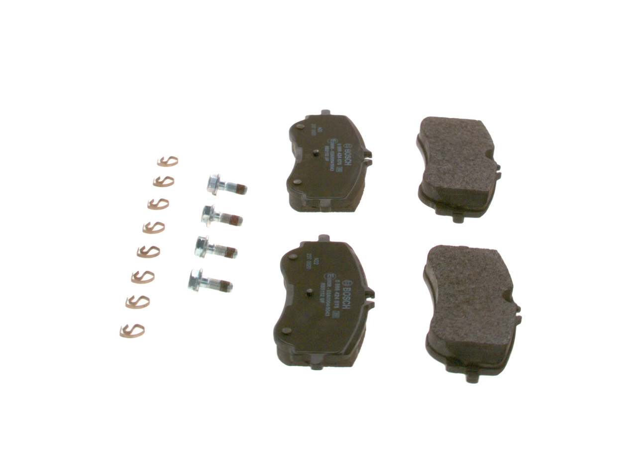 0986424875 Bosch Колодки тормозные дисковые комплект