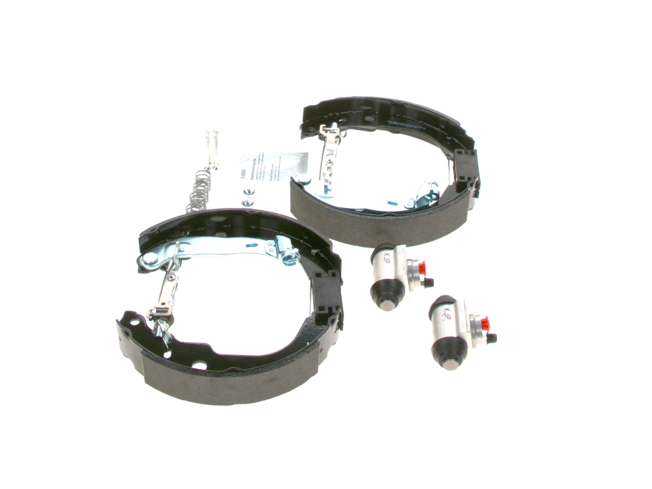 Купить B120226 Denckermann Задние барабанные тормозные колодки