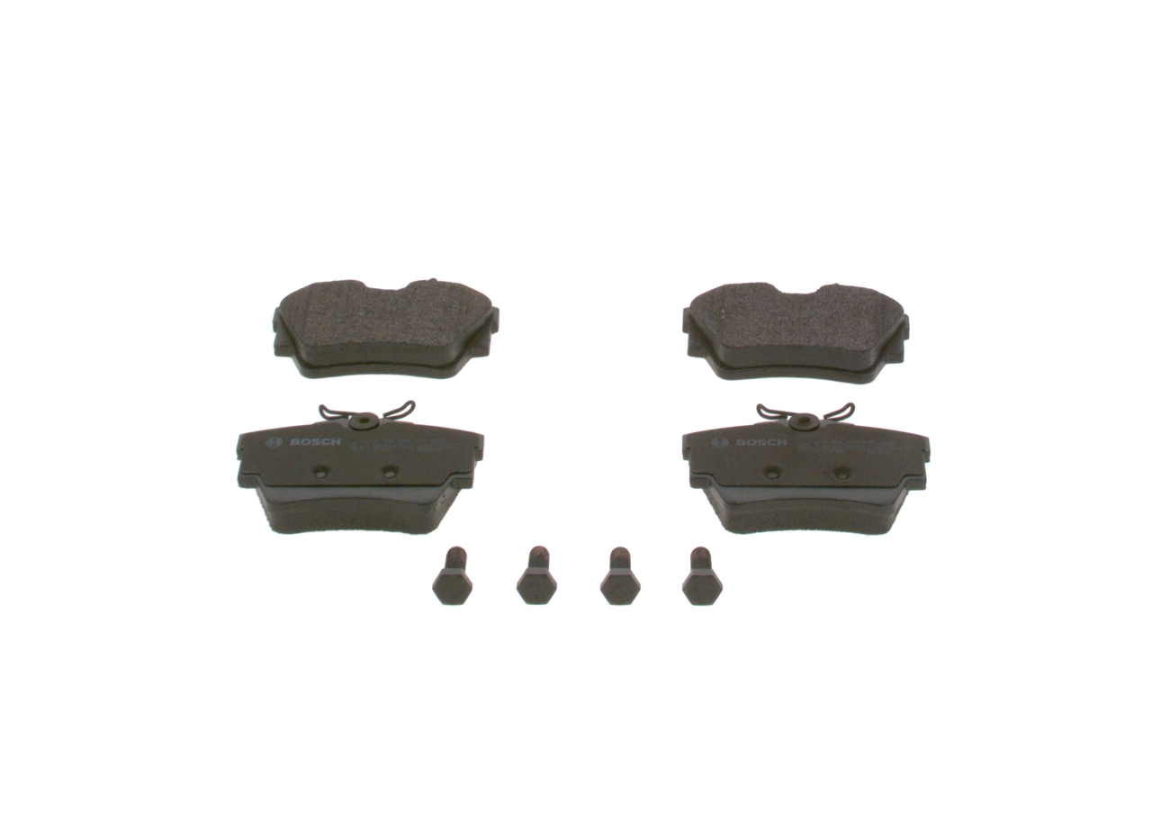 Купить 0986494040 Bosch Колодки тормозные задние, дисковые