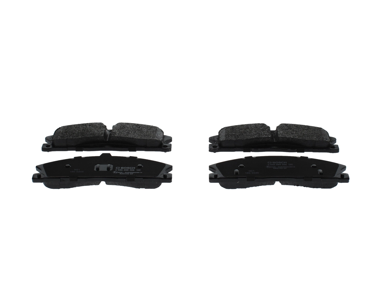 Колодки Bosch 0986495399 цена, от 56.71 USD