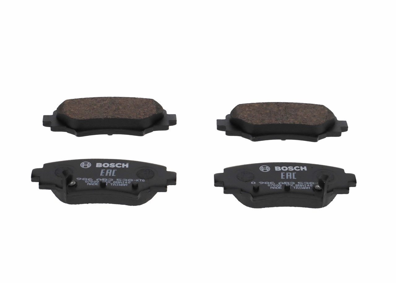 986495395 Bosch Колодки тормозные дисковые комплект