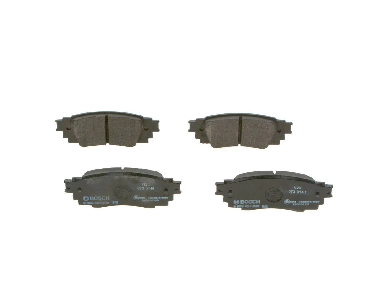 Задние дисковые колодки Bosch 0986424840