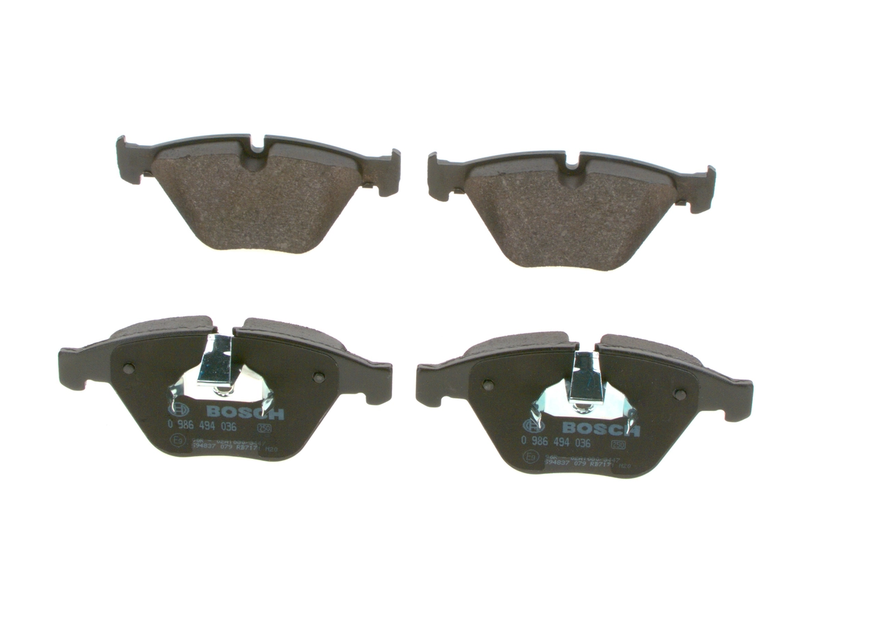 0986494036 Bosch Колодки передние