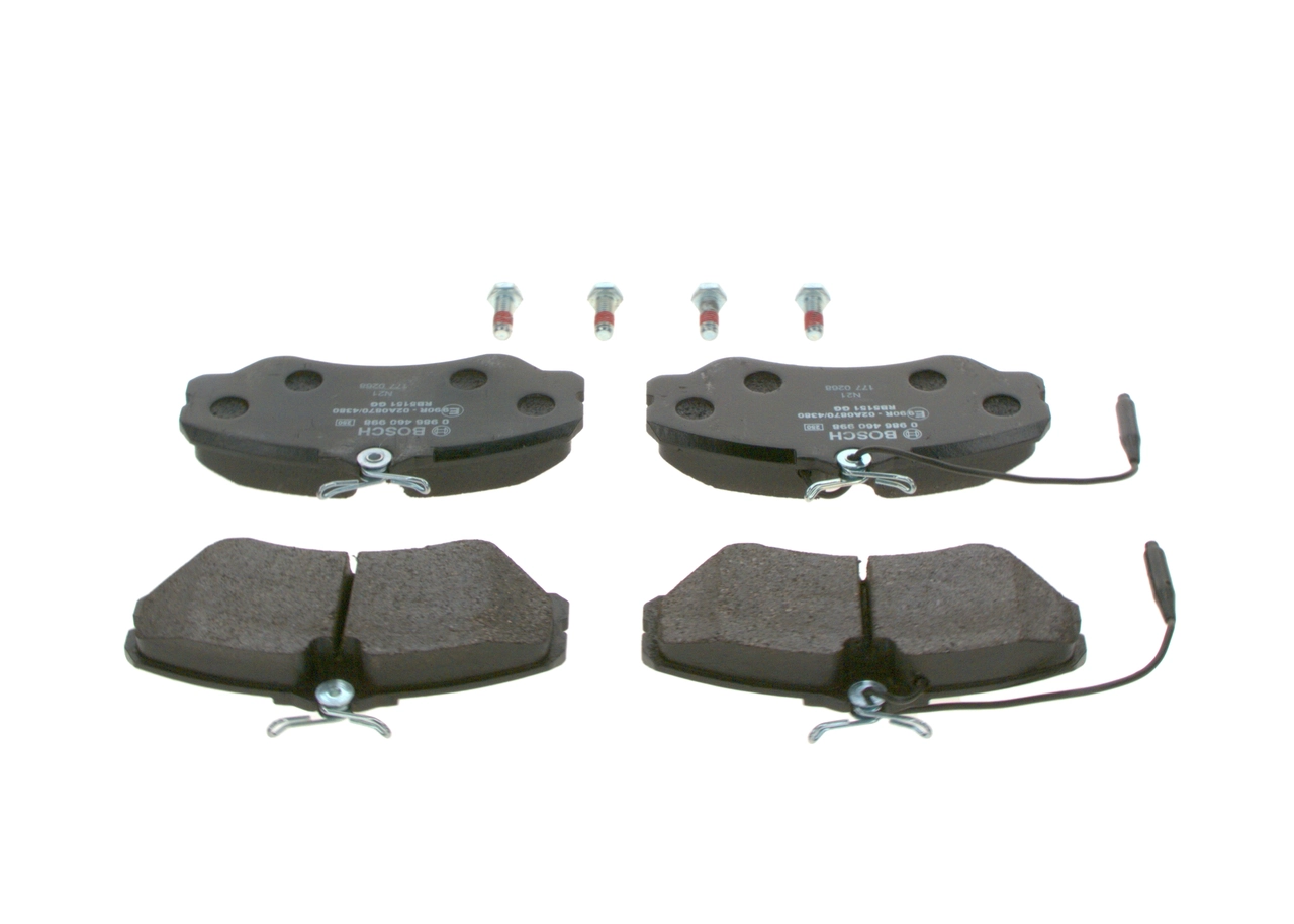 Колодки Bosch 0986460998 цена, от 24.07 USD