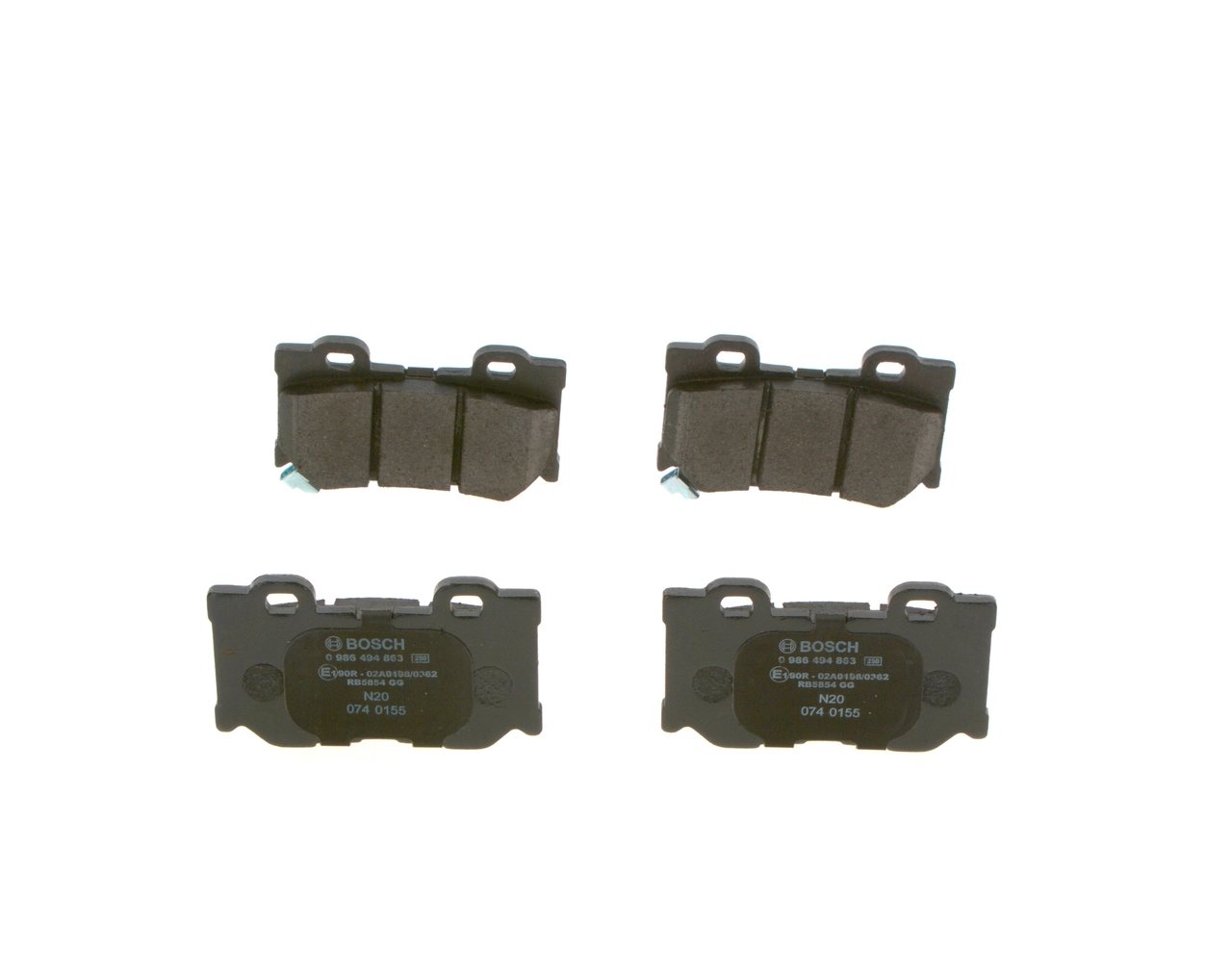 Колодки дисковые  Bosch 0986494863 цена, от 26.95 USD