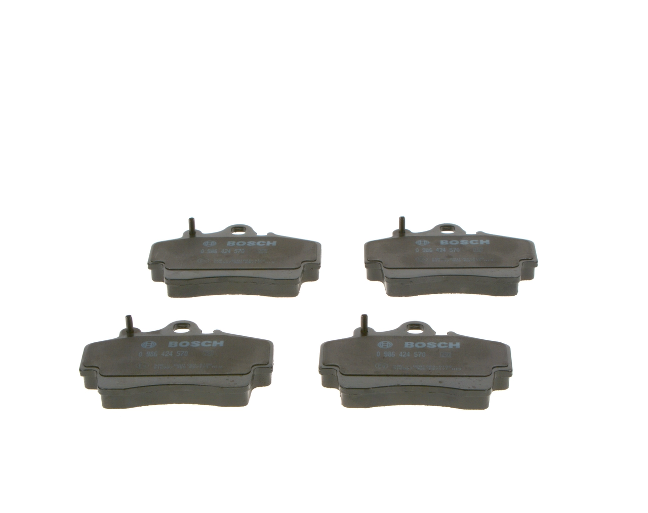 Купить 0986424570 Bosch Колодки тормозные