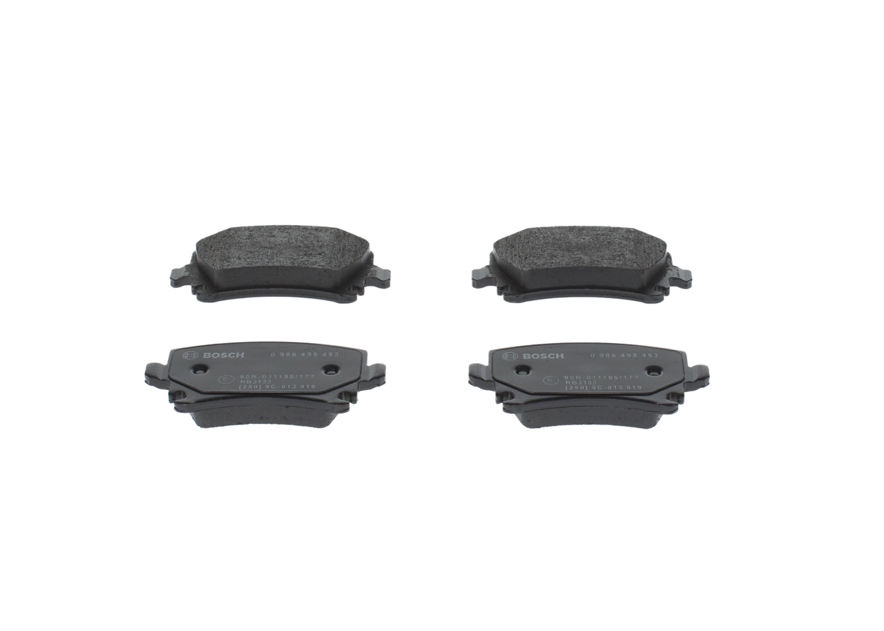 0986495453 Bosch Колодки тормозные дисковые комплект
