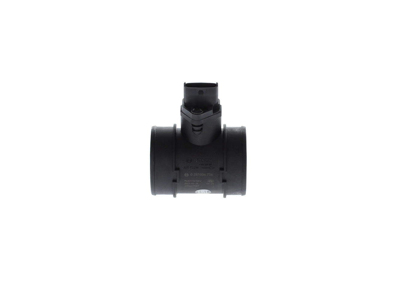 Compre 0281006756 Bosch Sensor de fluxo (consumo) de ar, medidor de consumo M.A.F. - (Mass Airflow)